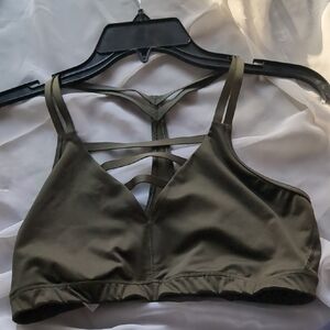 Strappy Olive Bralette - Women Intimates & Sleepwear